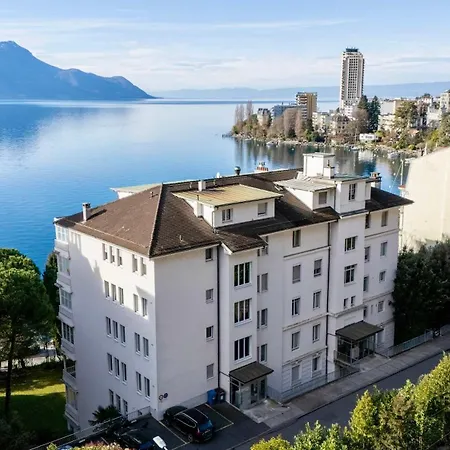 Luxury Lakefront Loft In Montreux Swiss Reviera By Guestlee Apartment
