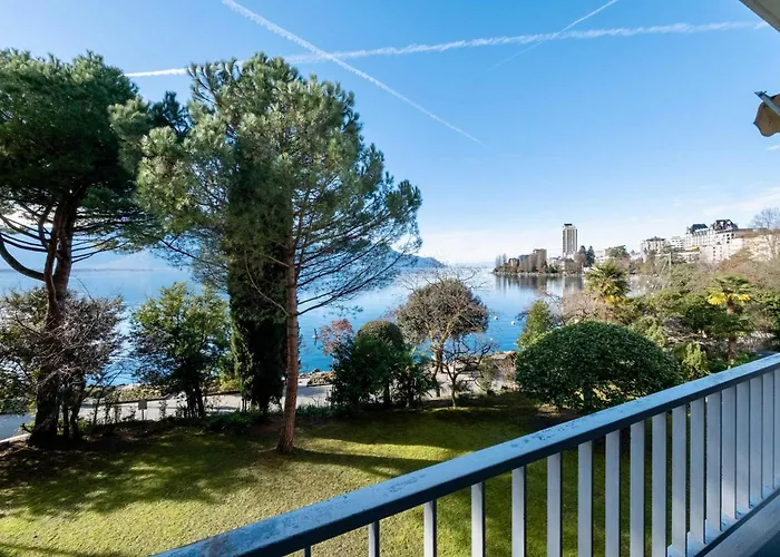 Luxury Lakefront Loft In Montreux Swiss Reviera By Guestlee Apartamento